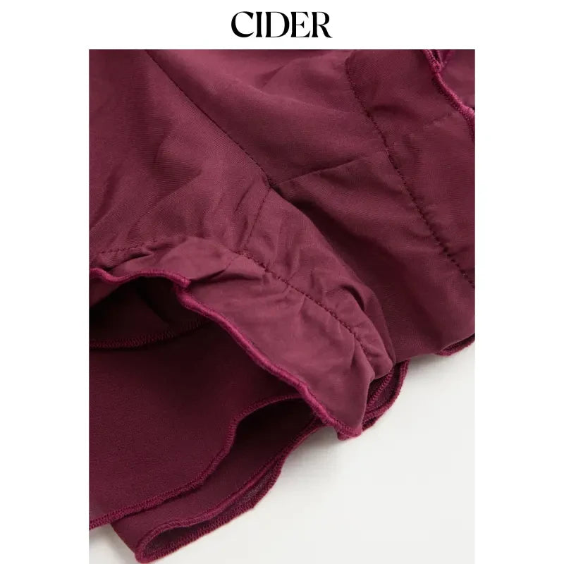 Chiffon Halter Mini Dress