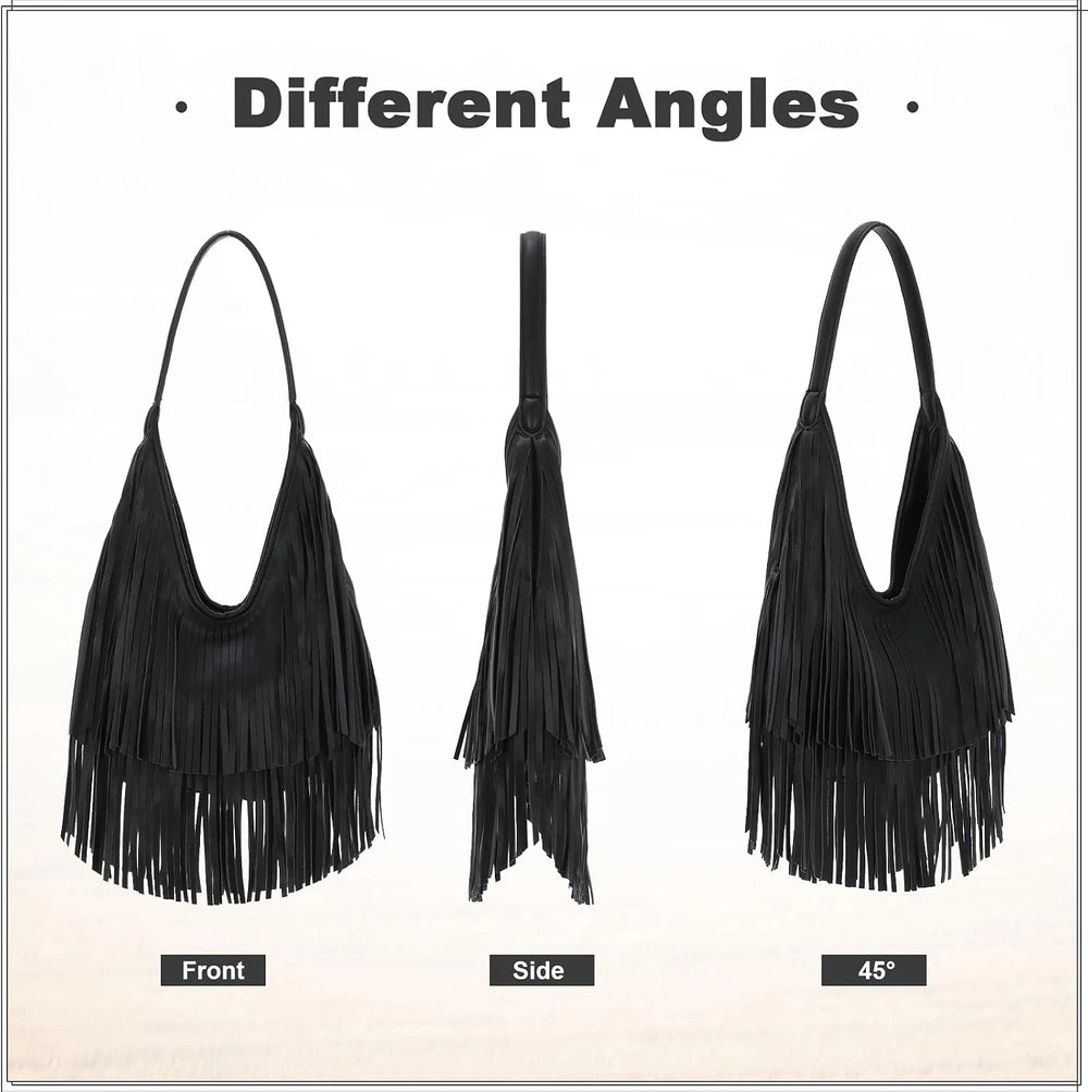 Vintage Fringe Hobo Purse