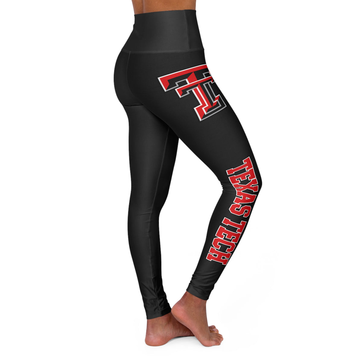 High Waisted Yoga Leggings (AOP)