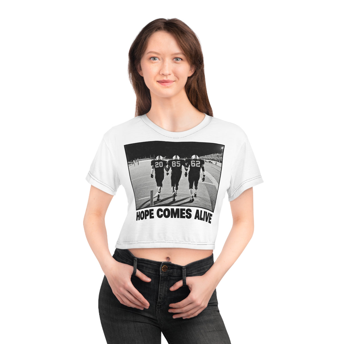 Crop Tee (AOP)
