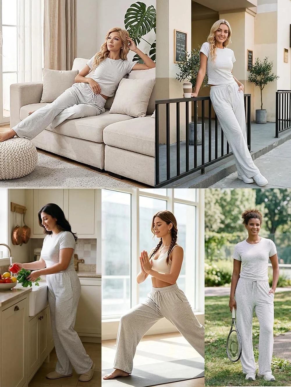 LanGui 2 Piece Lounge Set