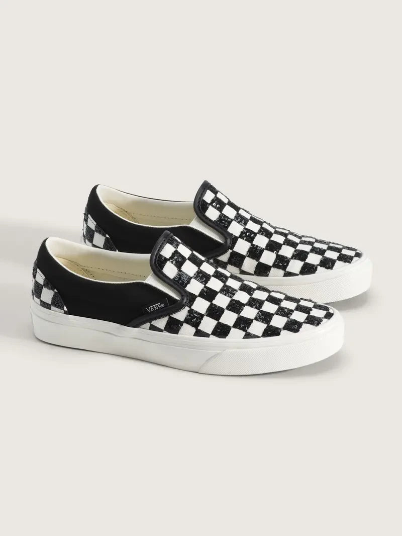 Checkerboard Slip On Shoe