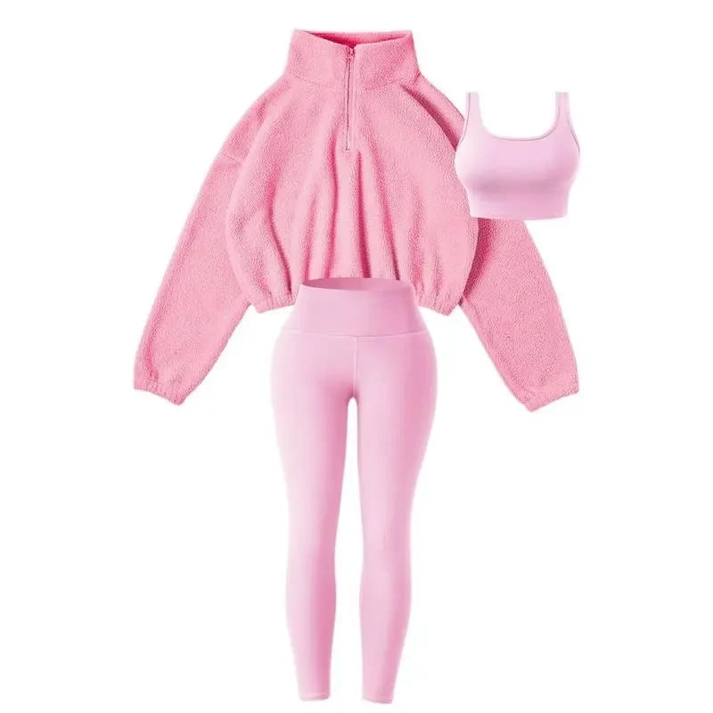 Fleece Lined Workout Set