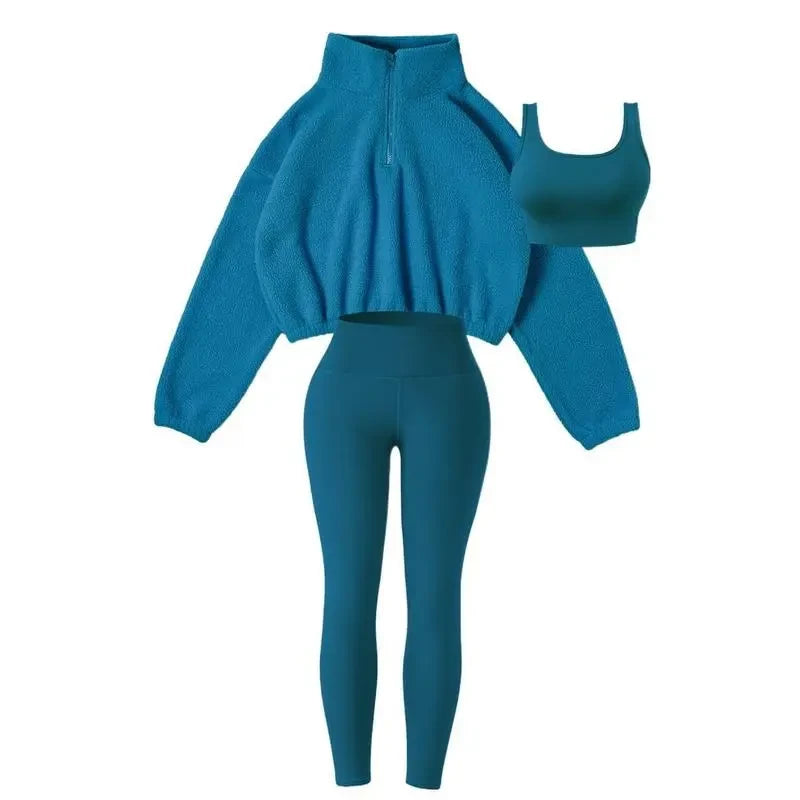 Fleece Lined Workout Set