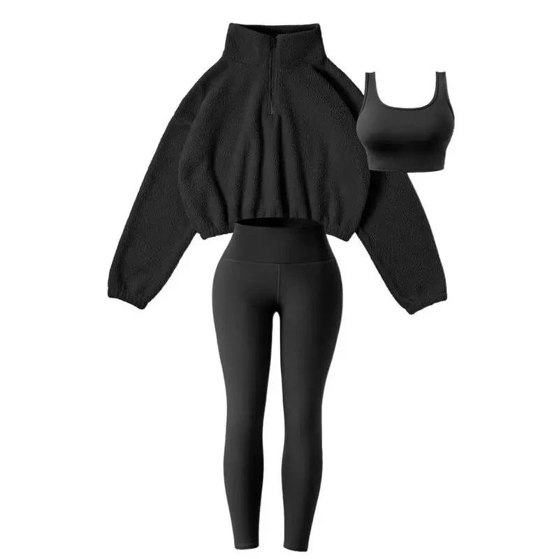 Fleece Lined Workout Set