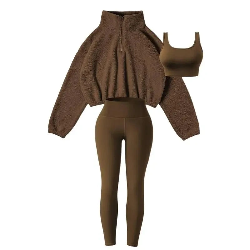 Fleece Lined Workout Set