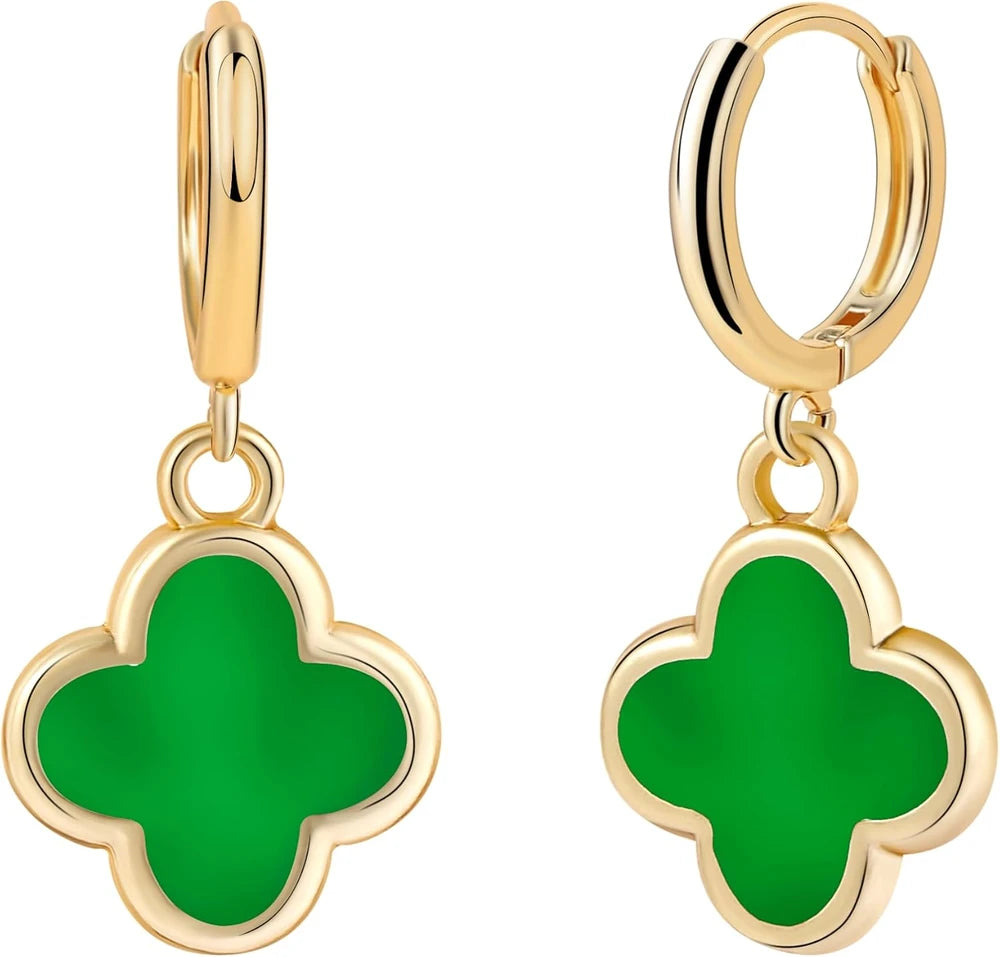 Clover Drop Earrings