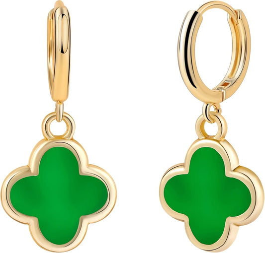 Clover Drop Earrings