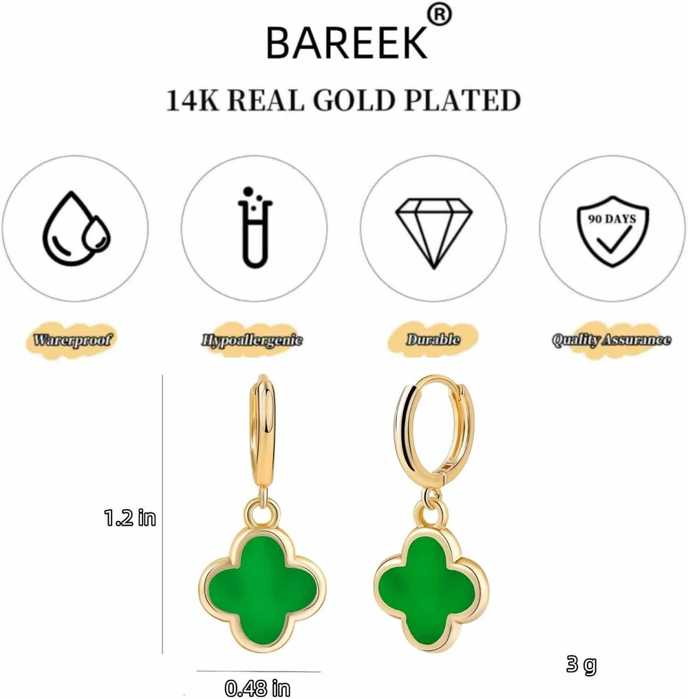 Clover Drop Earrings