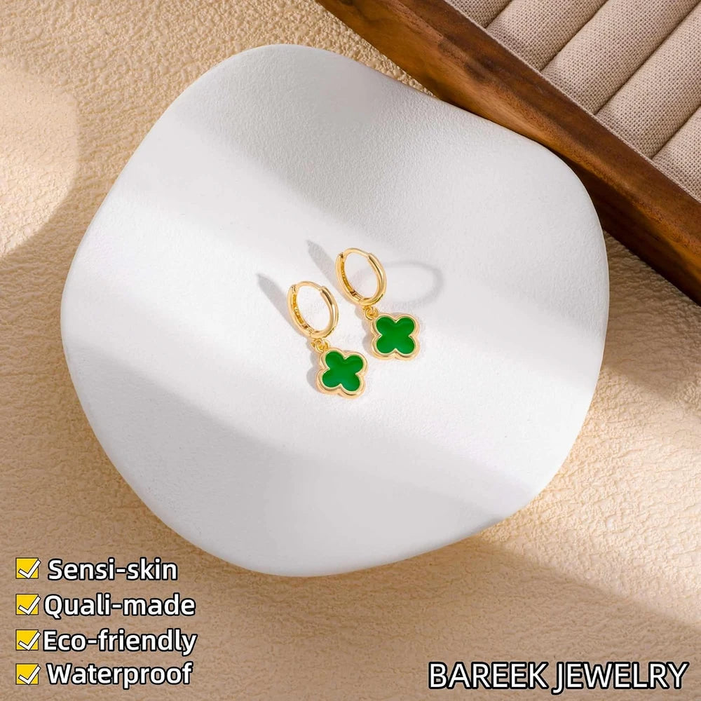 Clover Drop Earrings