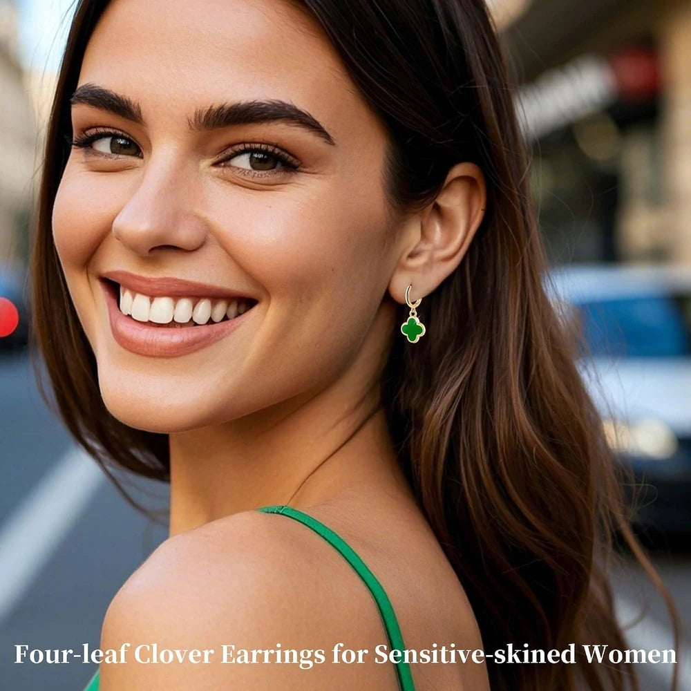 Clover Drop Earrings
