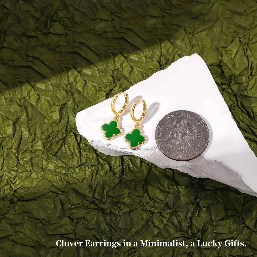 Clover Drop Earrings