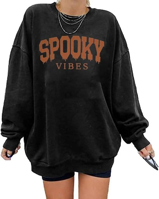 Oversized Halloween Sweatshirt