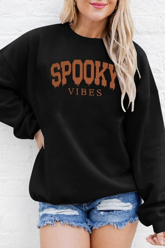 Oversized Halloween Sweatshirt