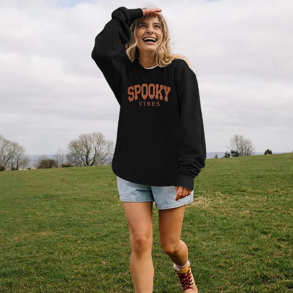 Oversized Halloween Sweatshirt