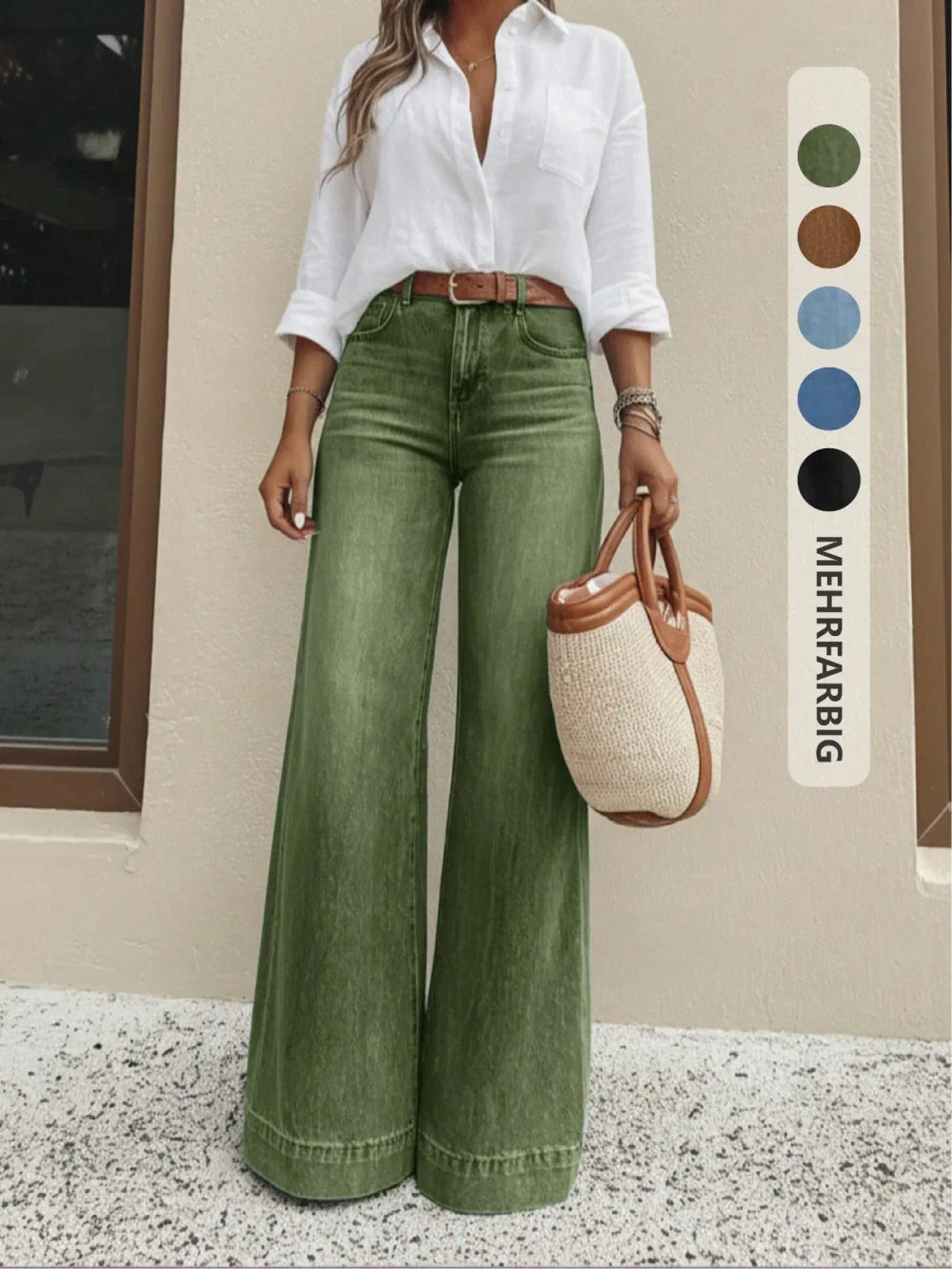 Loose Straight Leg Jeans