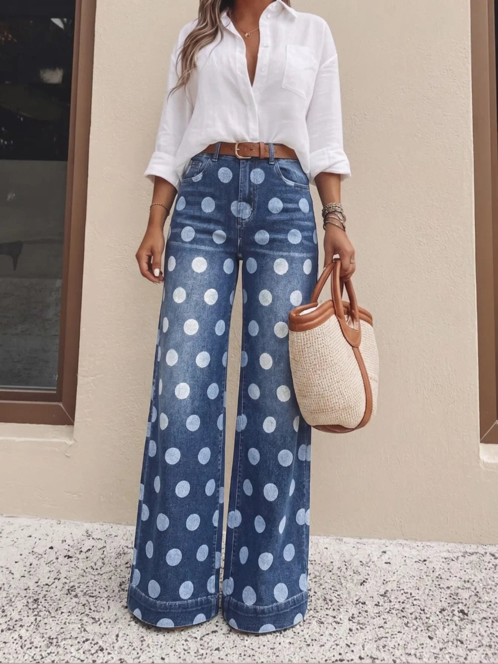 Loose Straight Leg Jeans