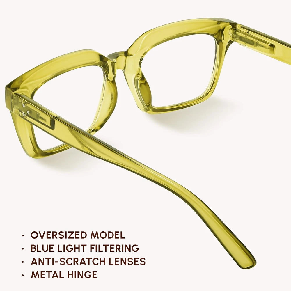Oversized Blue Light Glasses
