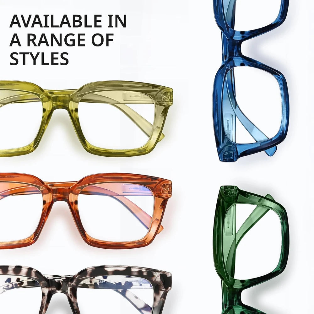 Oversized Blue Light Glasses