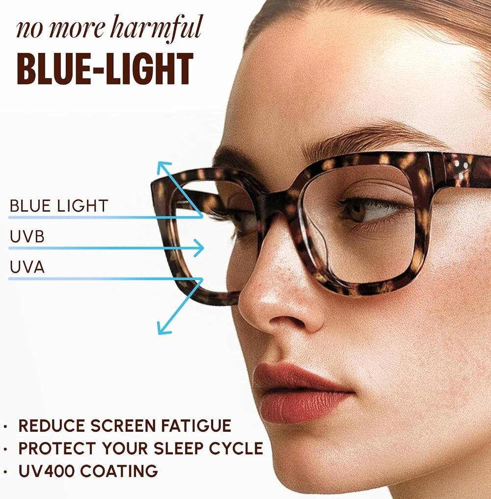 Oversized Blue Light Glasses