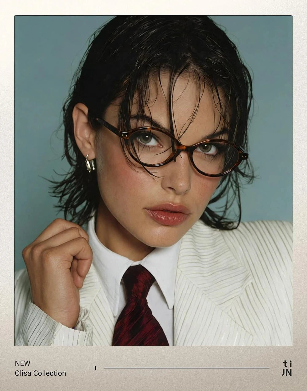 Retro Oval Blue Light Glasses