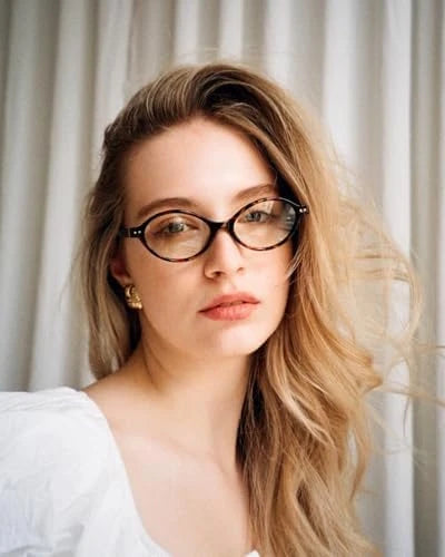 Retro Oval Blue Light Glasses