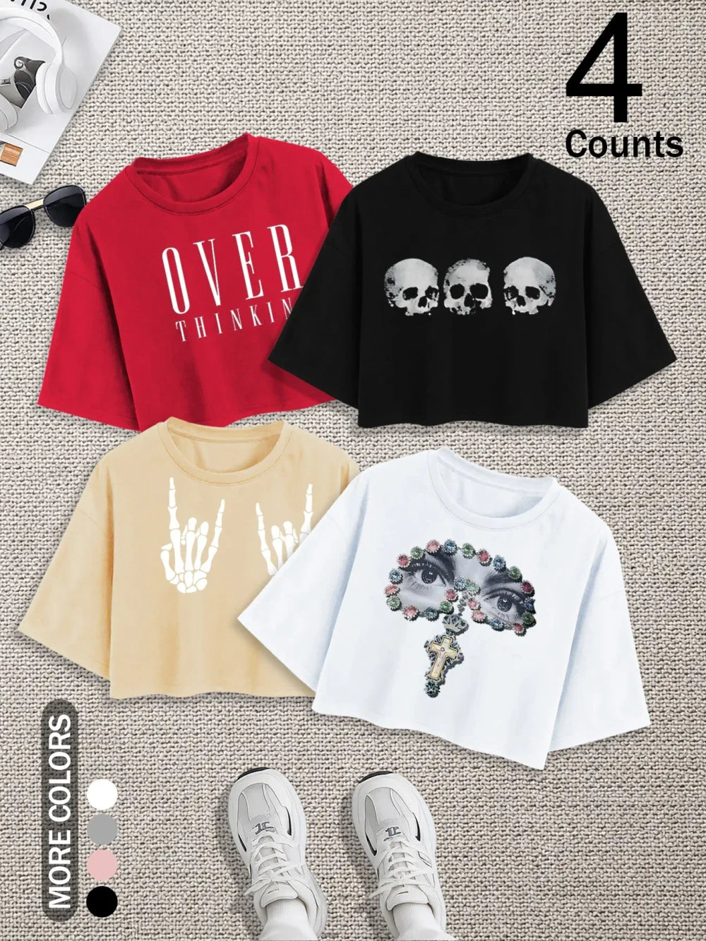 Casual Oversized Loose Fit Tee