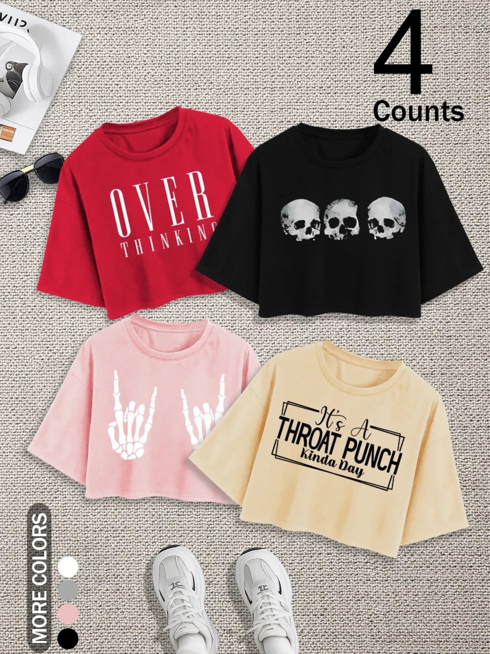 Casual Oversized Loose Fit Tee