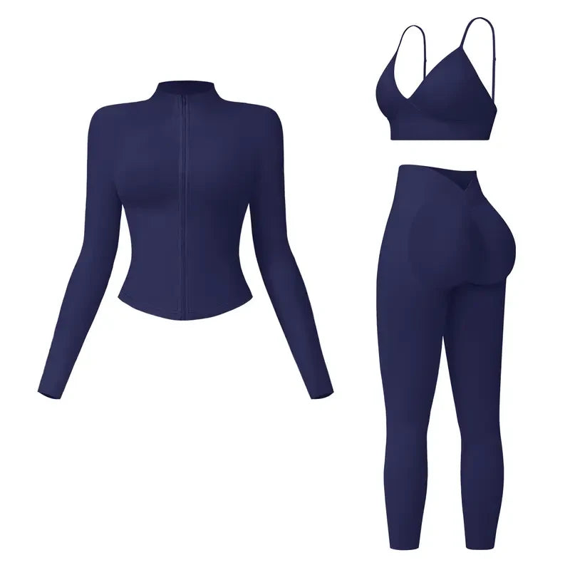 Three-Piece Women Tracksuit Set