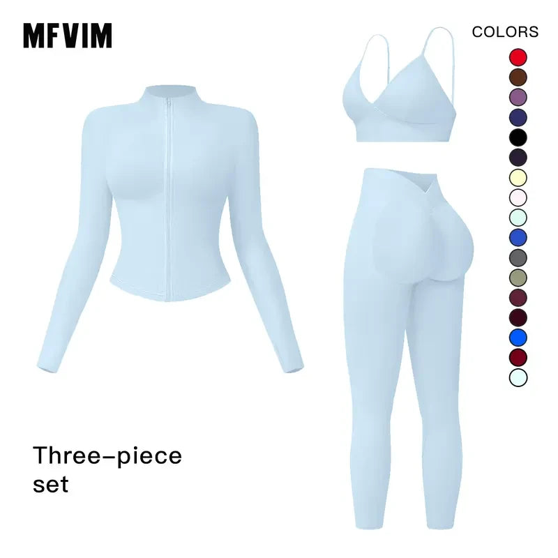Three-Piece Women Tracksuit Set