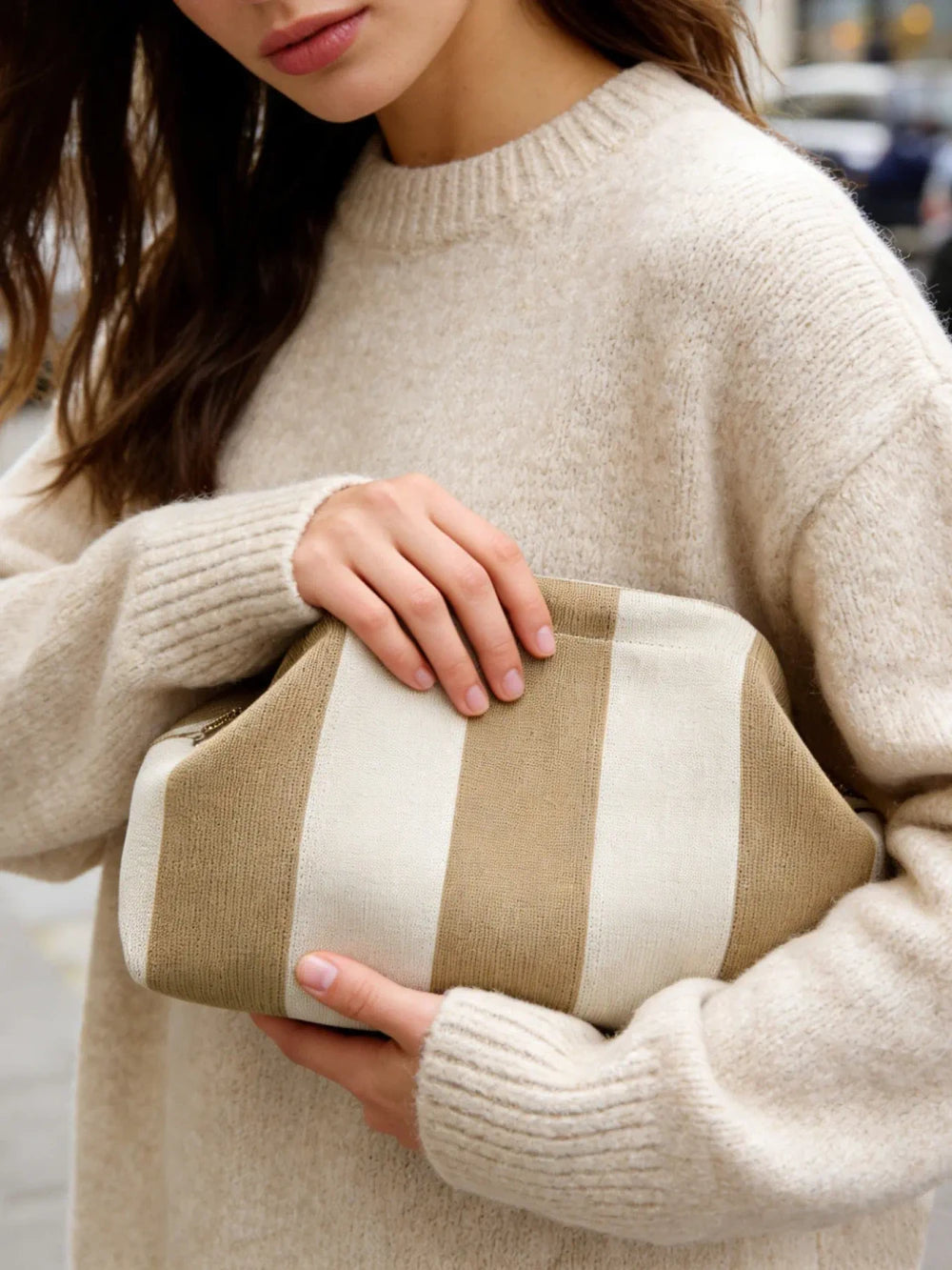 Cloud Knit Crossbody Bag