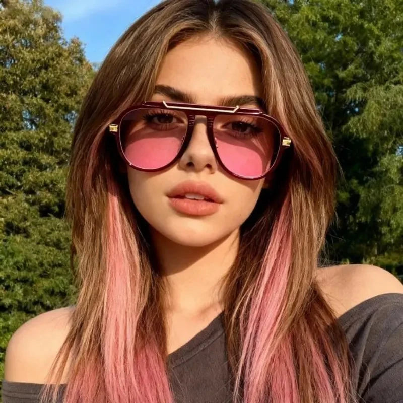 Bold Square Oversized Sunglasses