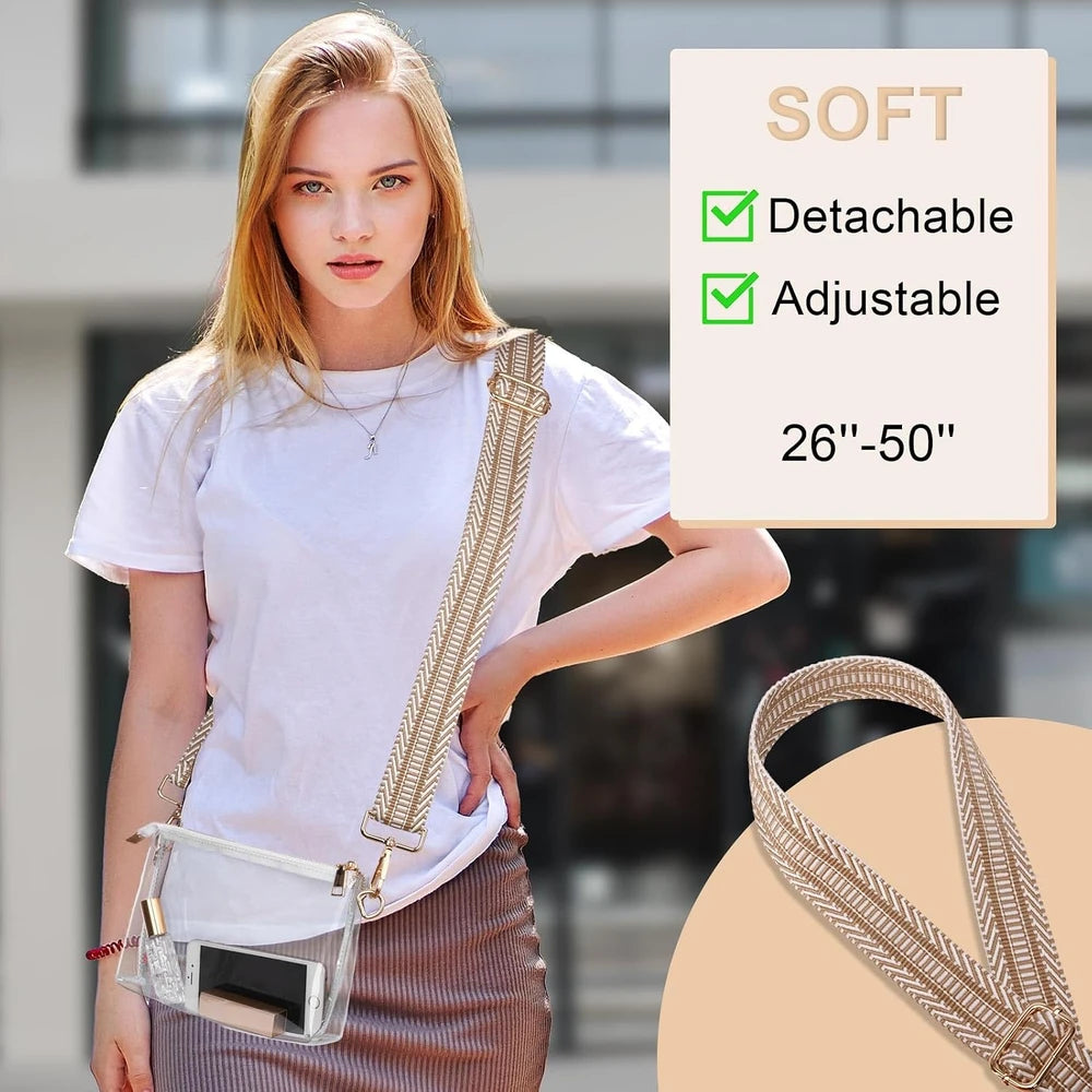 Clear Stadium Crossbody Bag