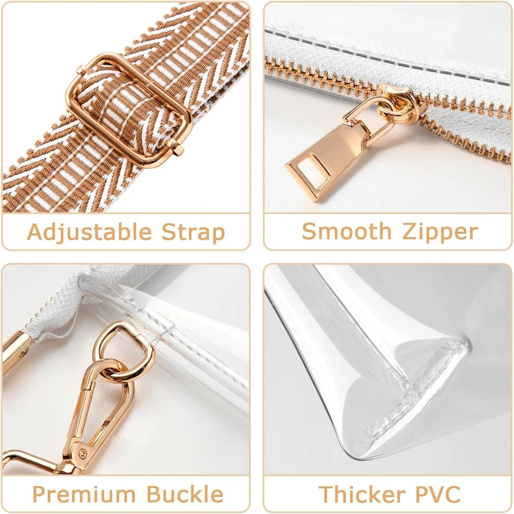 Clear Stadium Crossbody Bag