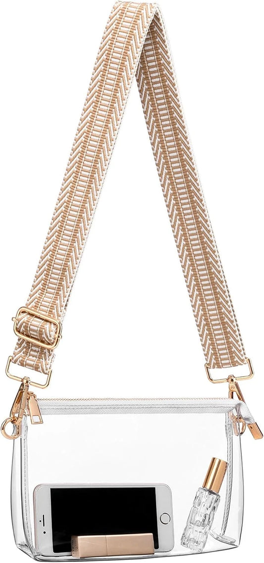 Clear Stadium Crossbody Bag