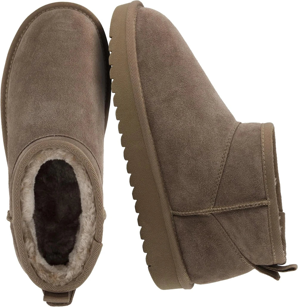 Cushionaire Suede Ankle Boots