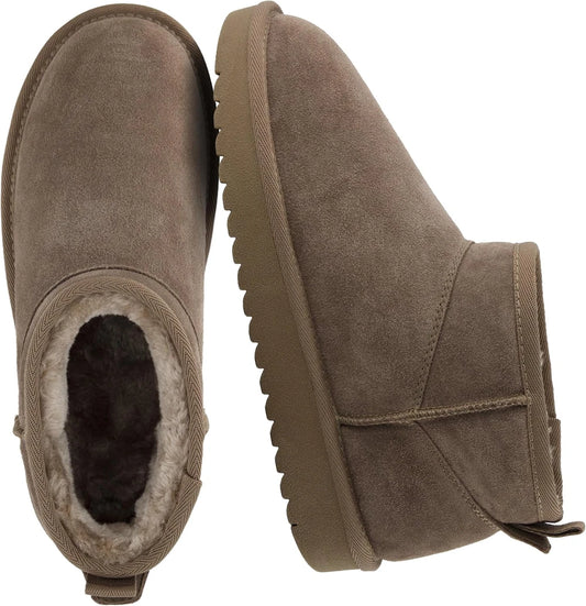 Cushionaire Suede Ankle Boots