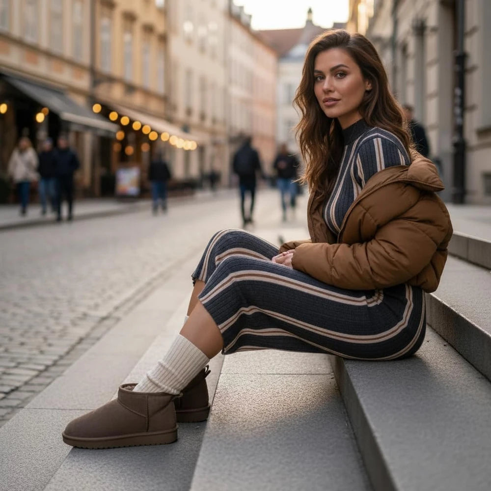 Cushionaire Suede Ankle Boots