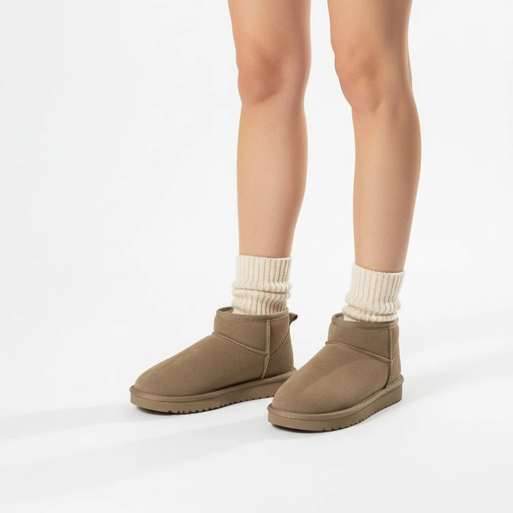 Cushionaire Suede Ankle Boots