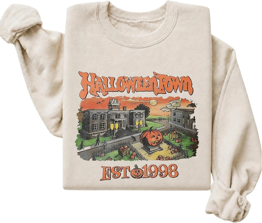 Vintage Halloween Crewneck Sweatshirt