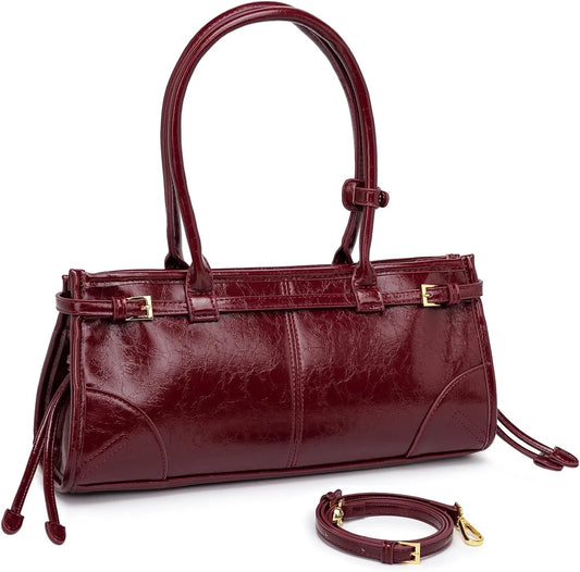 P. Atelier Faux Leather Shoulder Bag