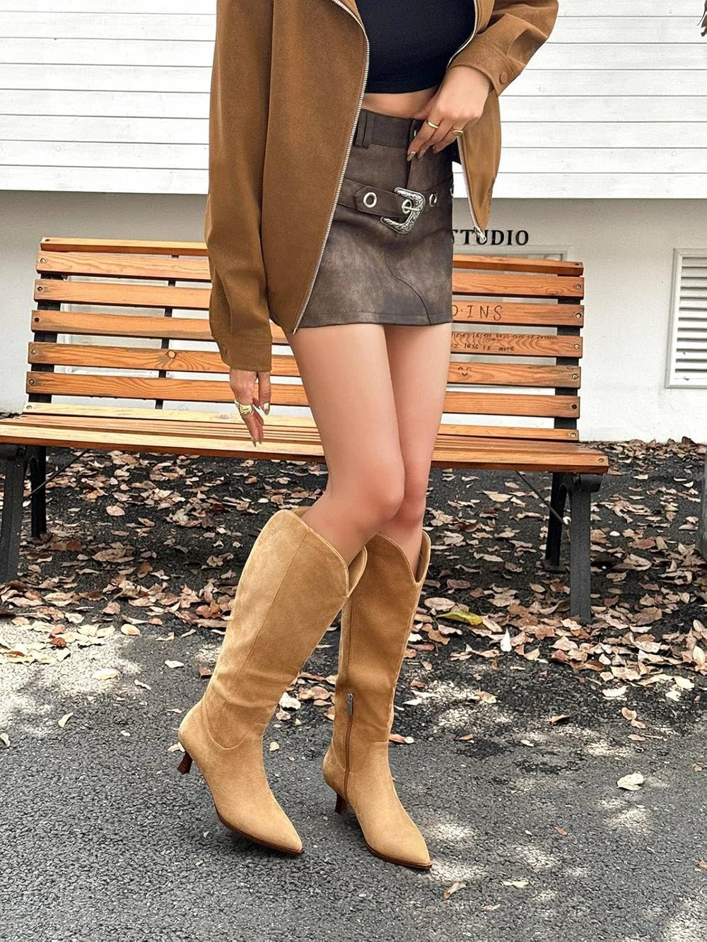 Wide Calf Knee High Boots