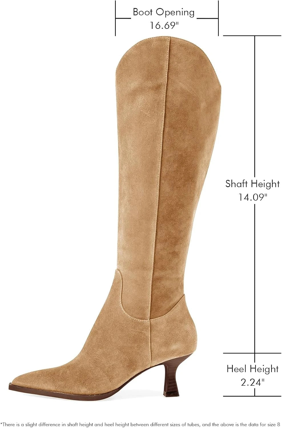 Wide Calf Knee High Boots