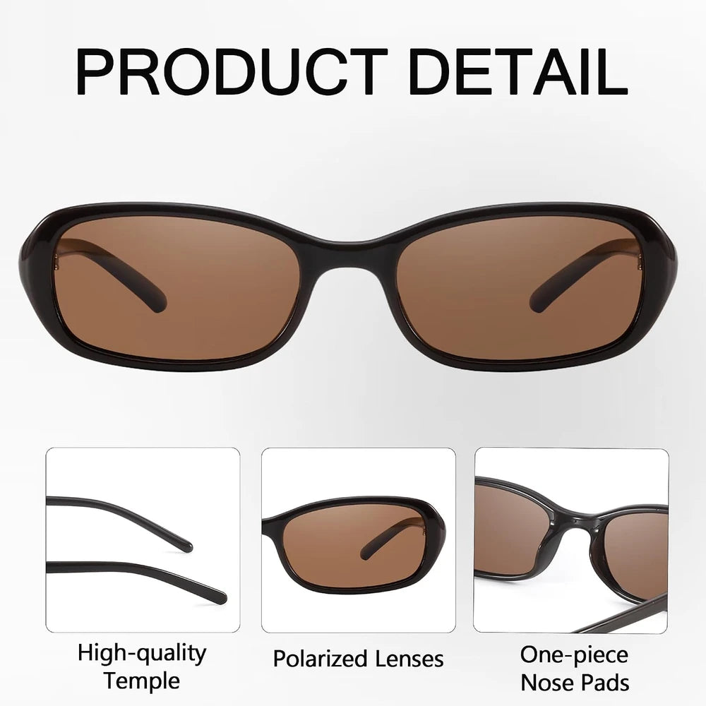 Retro Small Oval Y2K Sunglasses