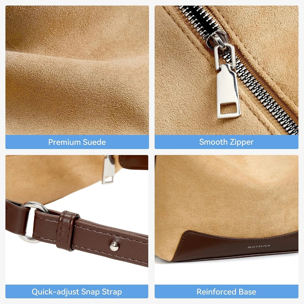 Bostanten Crossbody Hobo Bag