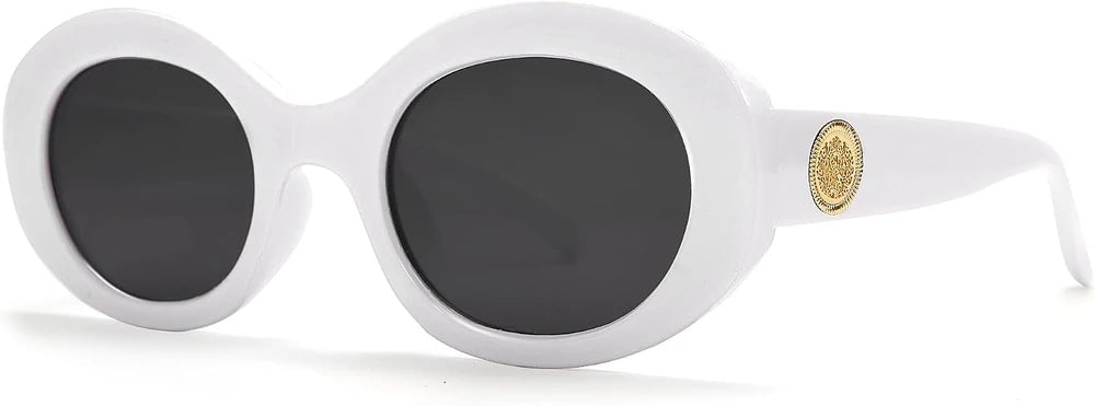 Retro Oval Sunglasses