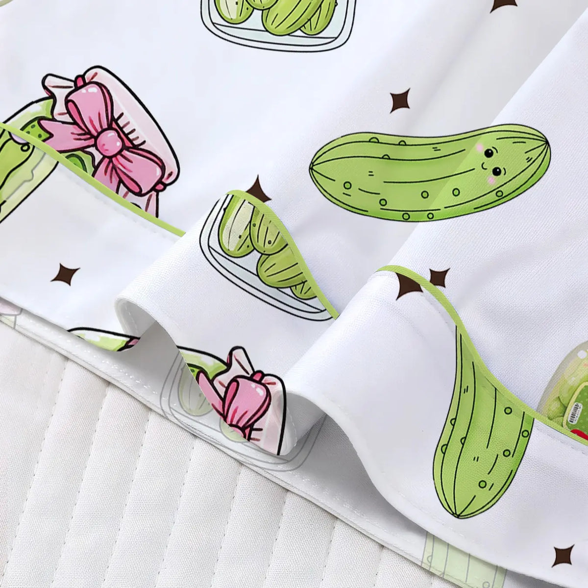 Women'S 2-Piece Pajama Set, Nightwear, Pjs, Cartoon Print, Casual Fitted Style, Short Sleeve Shirt & Elastic Shorts, Comfortable Home Wear, Loungewear, Romantic Gift, Homewear, Pajama Lounge Sets, Pajama Clothes