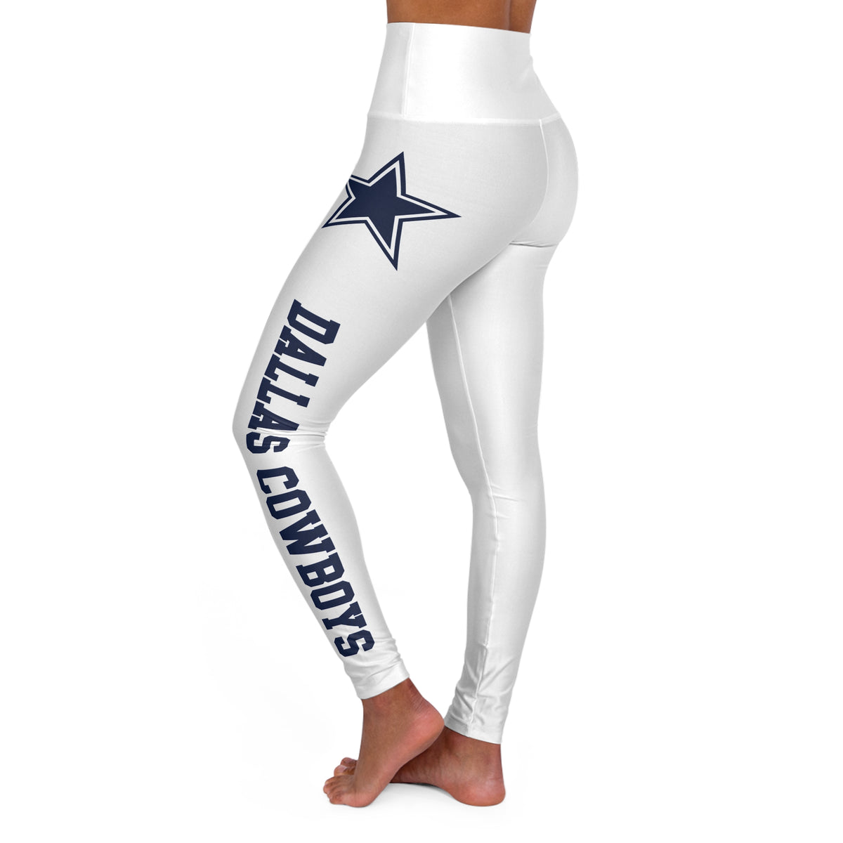 High Waisted Yoga Leggings (AOP)