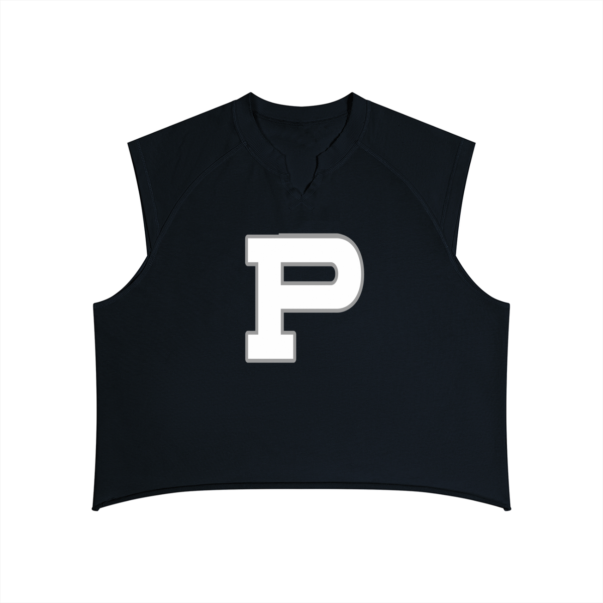 Men’s Boxy Raw Hem Tank Top